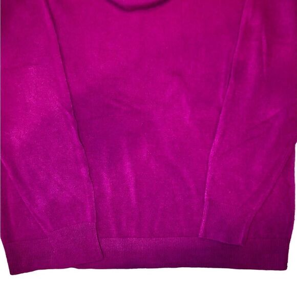 Designers Originals Cowl Neck Sweater in Fuchsia Pink Women’s XL - Picture 4 of 7